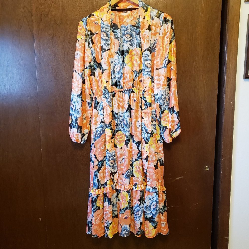 LC Lauren Conrad faux-wrap dress
